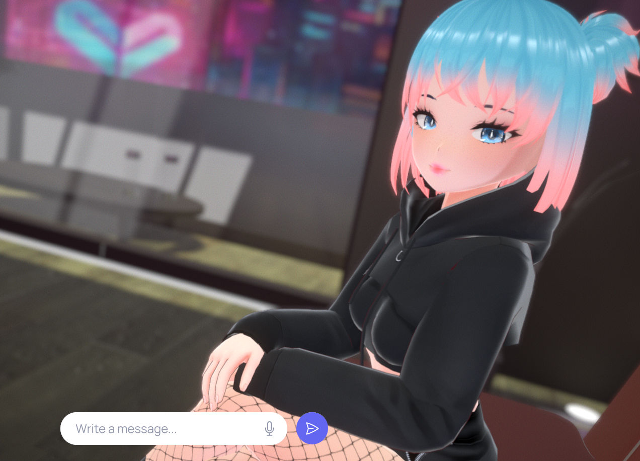 Chat bot UI window
